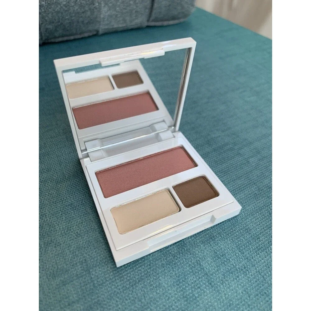 Clinique Colour Surge Eye Shadow Duo Butter Pecan & Sunset Glow Powder Blush